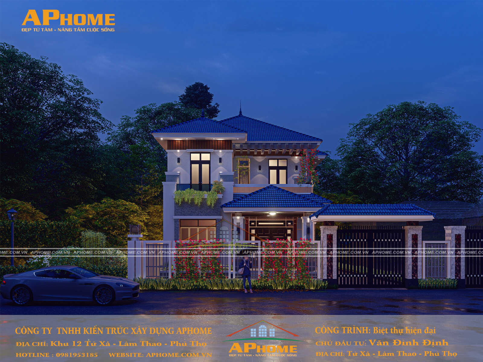 Thiết kế nhà đẹp APHOME ,kiến trúc APHOME